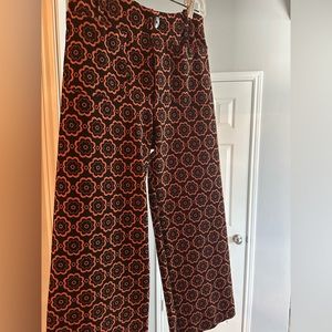 The Colette Cropped Wide-Leg Pants by Maeve pattern